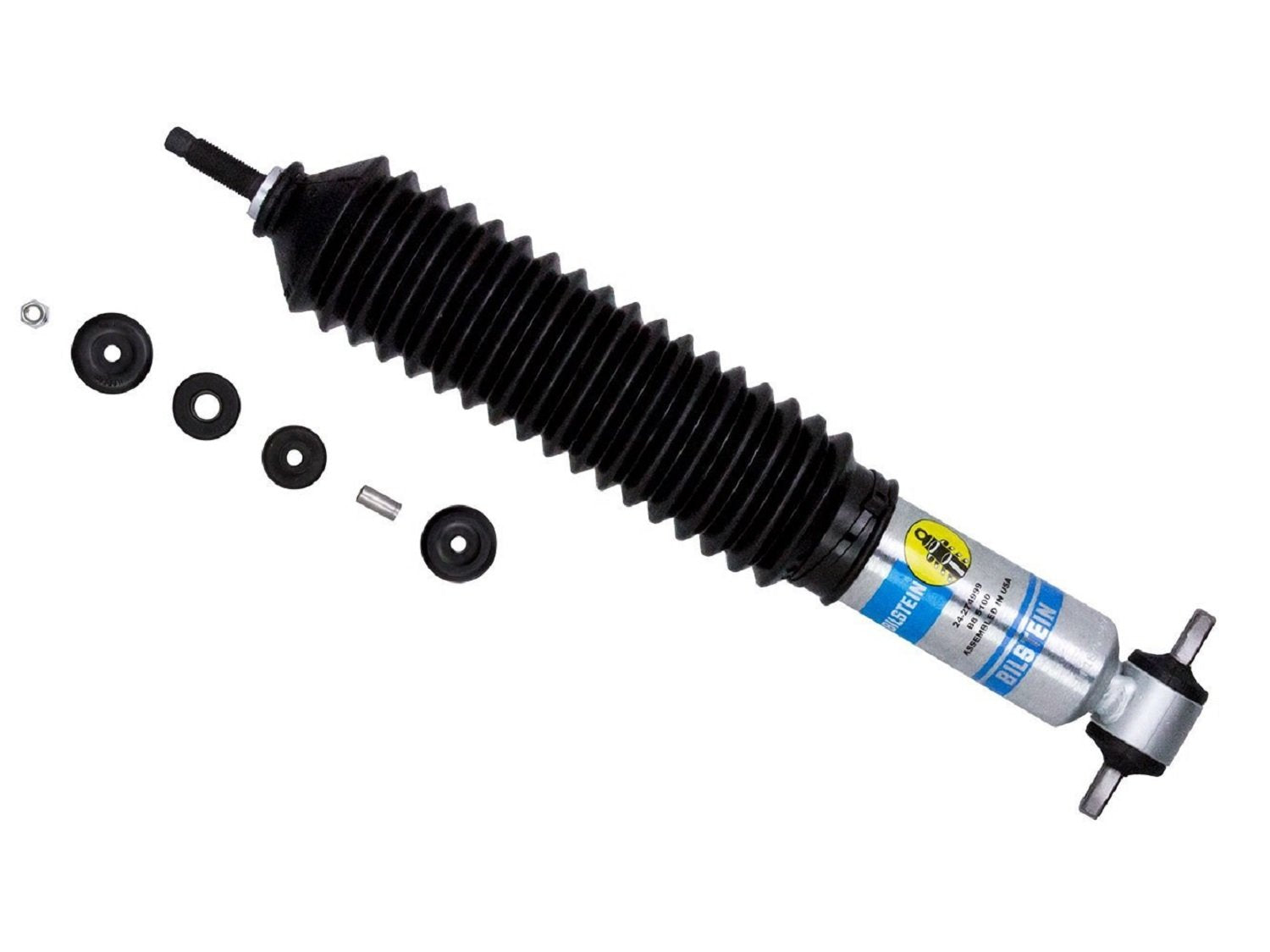 Bilstein B8 5100 rear shock absorber for Ram 1500, enhanced stability on rough roads