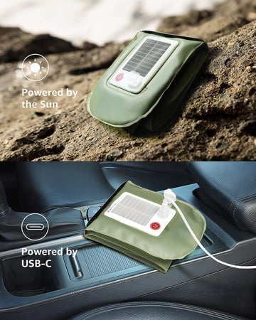 BILTRTE lanterns are IP66 waterproof for rugged outdoor use