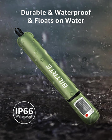 BILTRTE lantern charges phones during emergencies in green kit