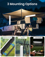 Biltrte Solar Camping Lantern IP66 waterproof rugged.