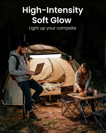 Biltrte Solar Camping Lantern ideal outdoor travel companion.