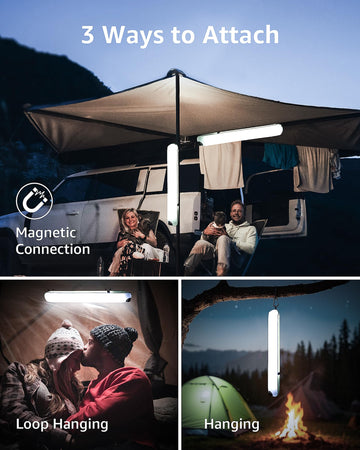 BILTRTE solar camping light offers four modes for versatile visibility