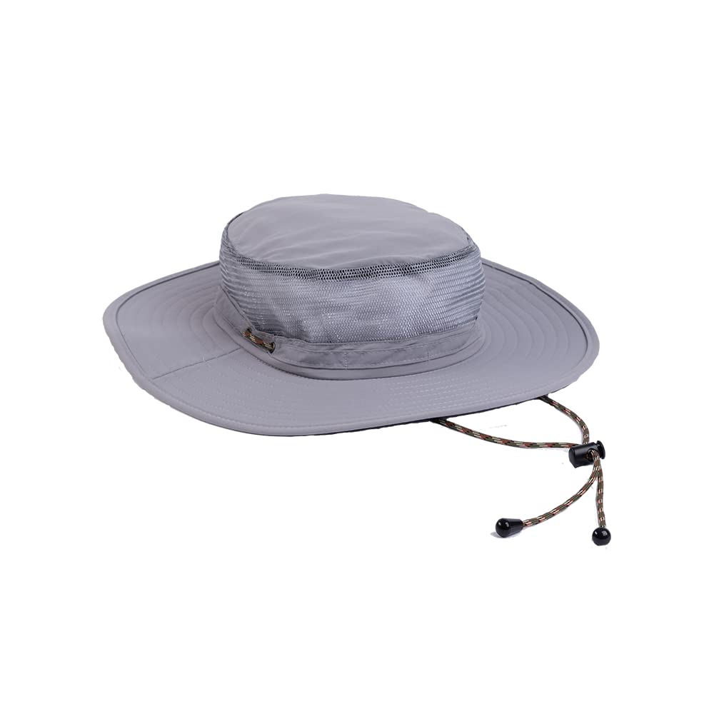 Bimini Bay Boca Grande hat front view shows wide brim for sun protection and airflow.