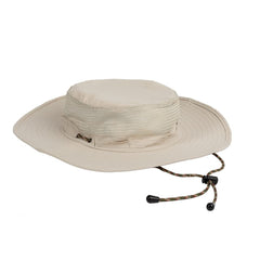 Bimini Bay Boca Grande wide-brim hat with mesh provides breathable sun shade for hot days