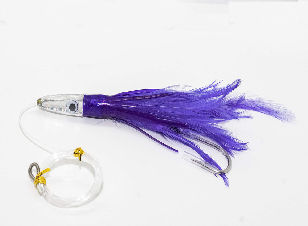 Bimini Lures 6inch lures swim across surface to attract predatory pelagic fish