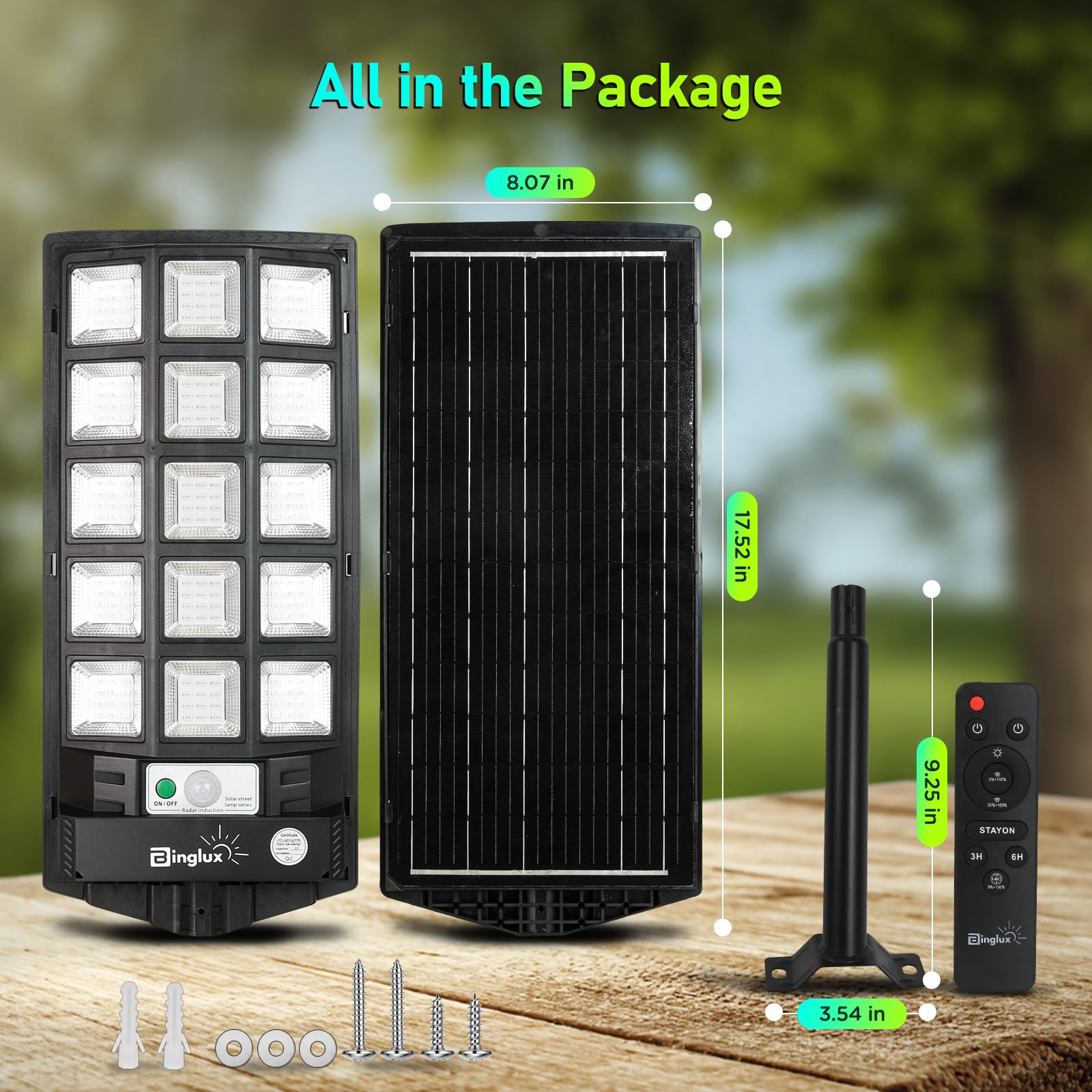 BINGLUX hog lights motion sensor activates only when game moves for stealth operation.
