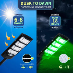 BINGLUX solar-powered hog lights sustain long hunts with solar charging.