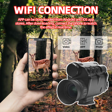 BINOCK NVG30 40-degree field of view for broad scanning