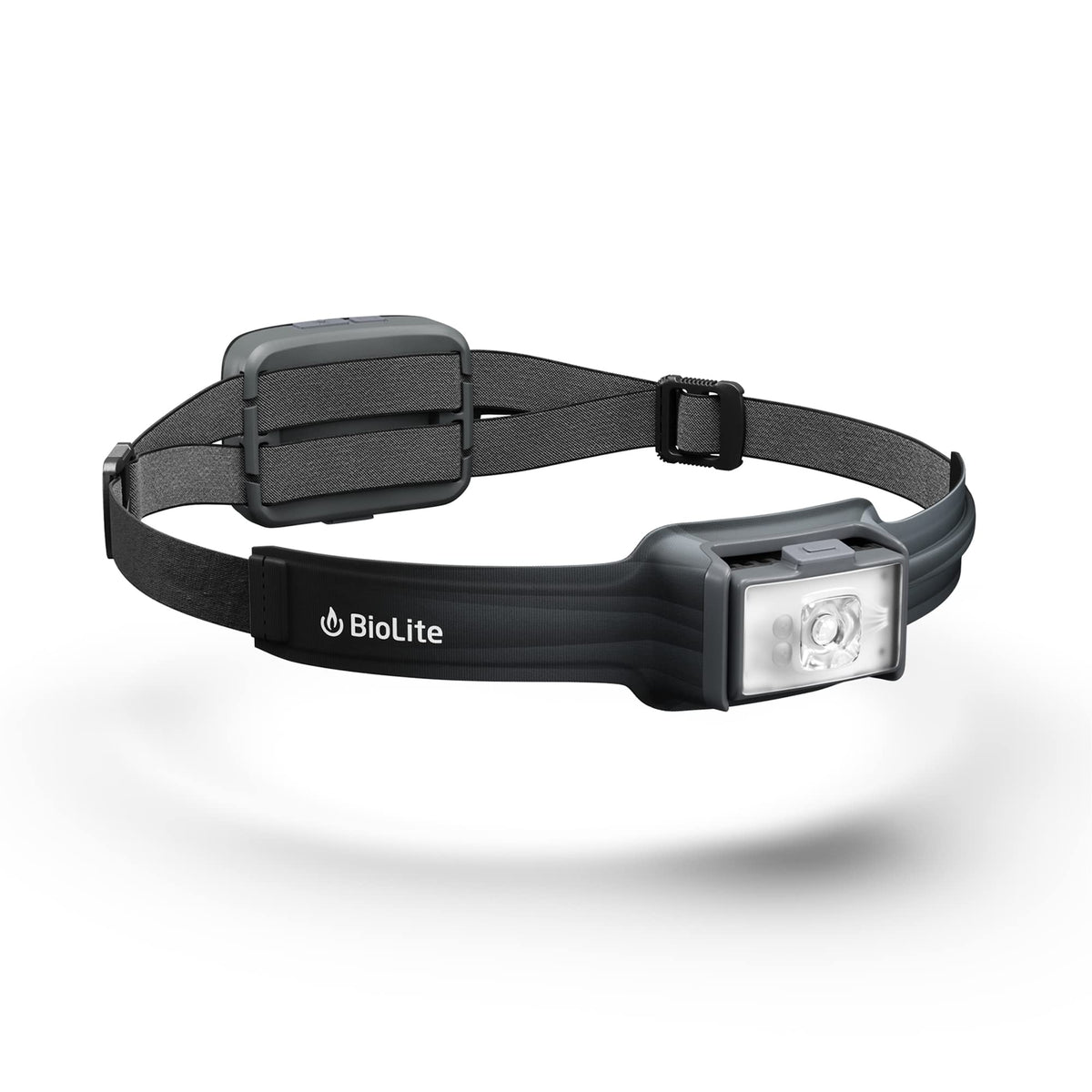 BioLite HeadLamp 800 Pro front view delivers broad beam for outdoor adventures