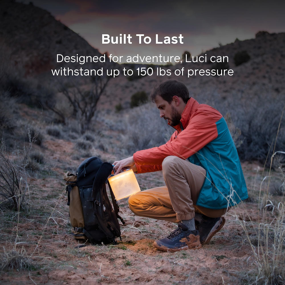 BioLite Luci Charge IP67 waterproof durability in rugged conditions