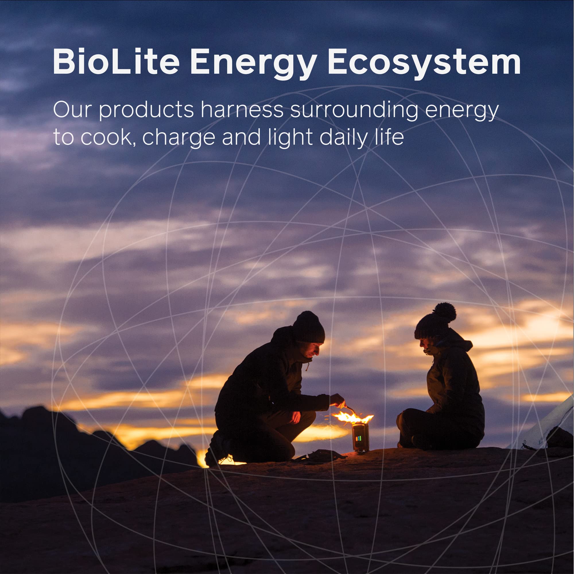 BioLite CampStove 2+ packs to a compact 5x8 inch size.