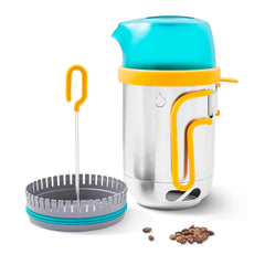 BioLite CampStove KettlePot cover lid helps keep heat in for efficient cooking.