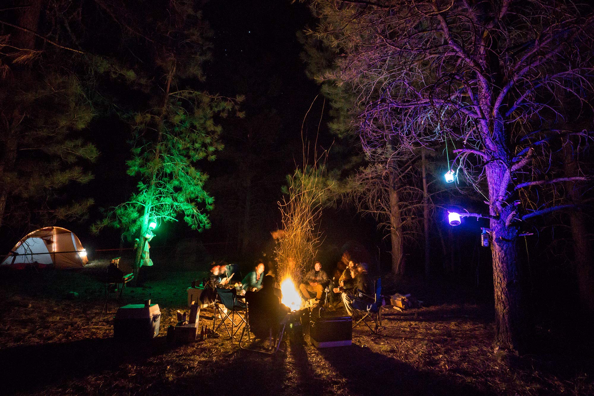 BioLite Luci Color collapsible lantern compresses to a small size