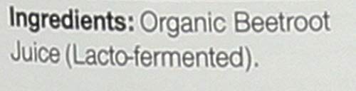 Biotta Beet Juice Organic 32oz ingredients list shown for transparency