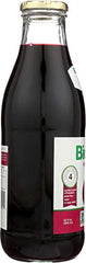 Biotta Beet Juice Organic 32oz pour showing rich hue and aroma