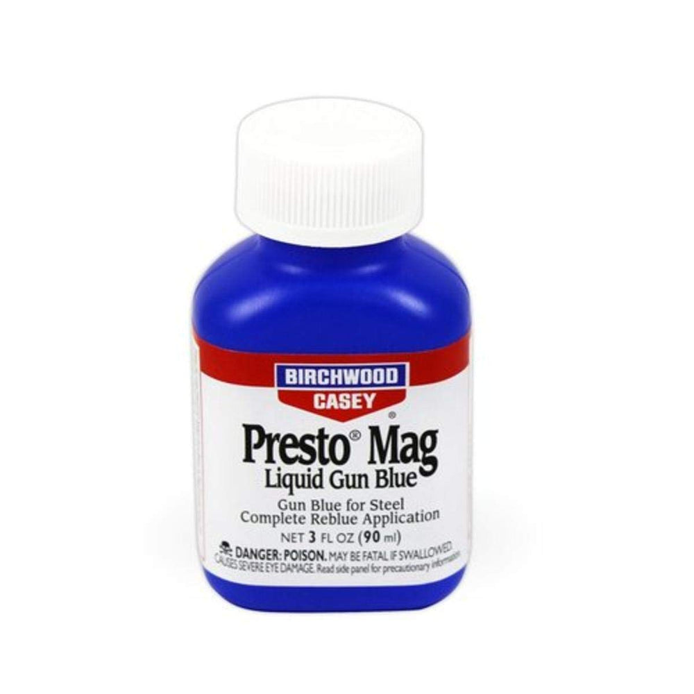 Birchwood Casey Presto Mag Liquid Gun Blue bottle for steel surfaces