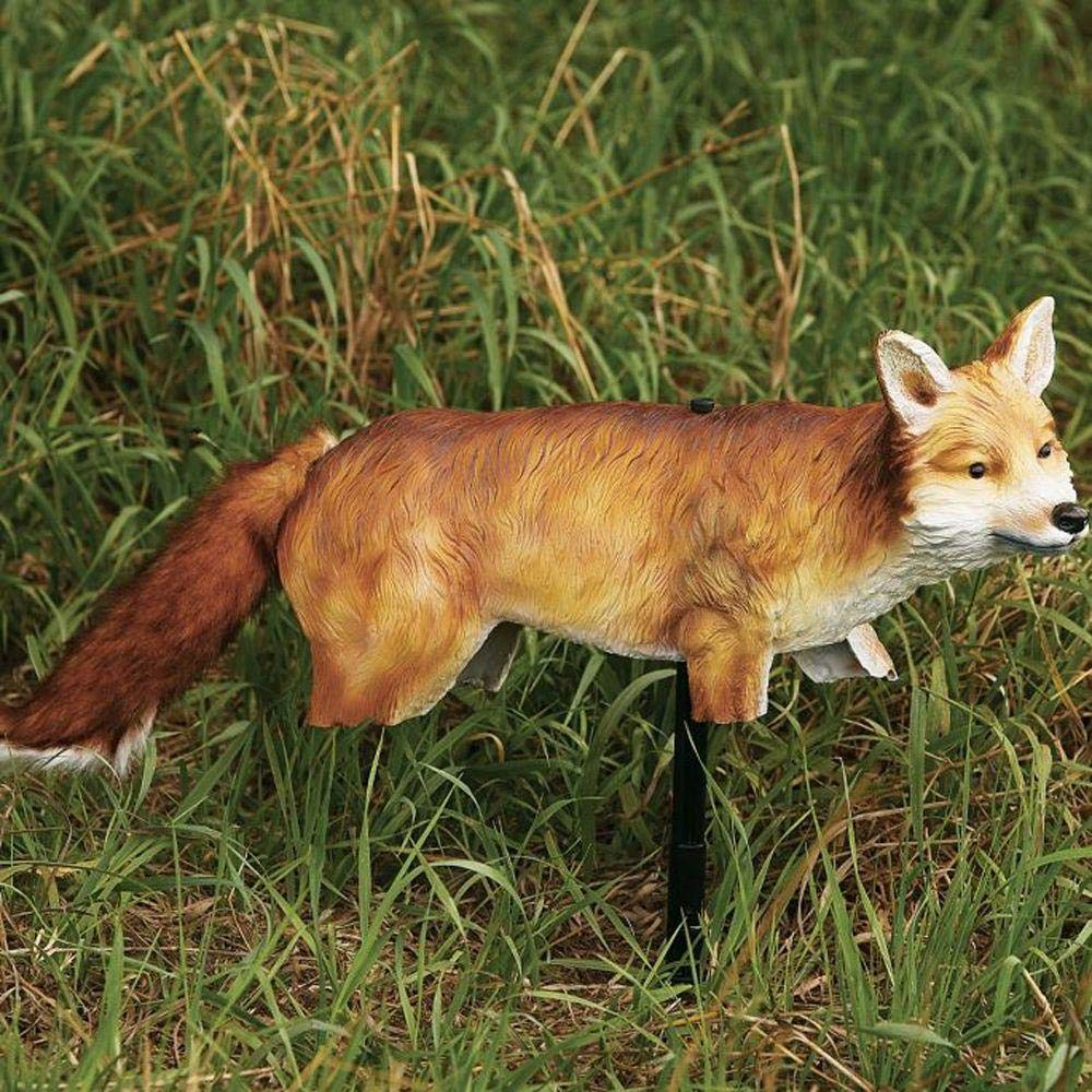 Bird-X FOX-3D decoy installed in-field demonstrates easy outdoor use