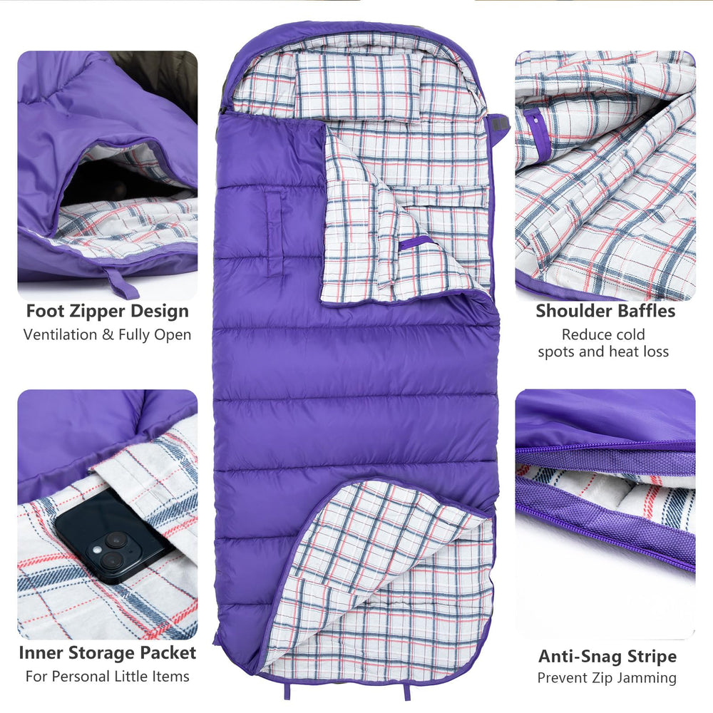 BISINNA compress bag with adjustable strap for transport.