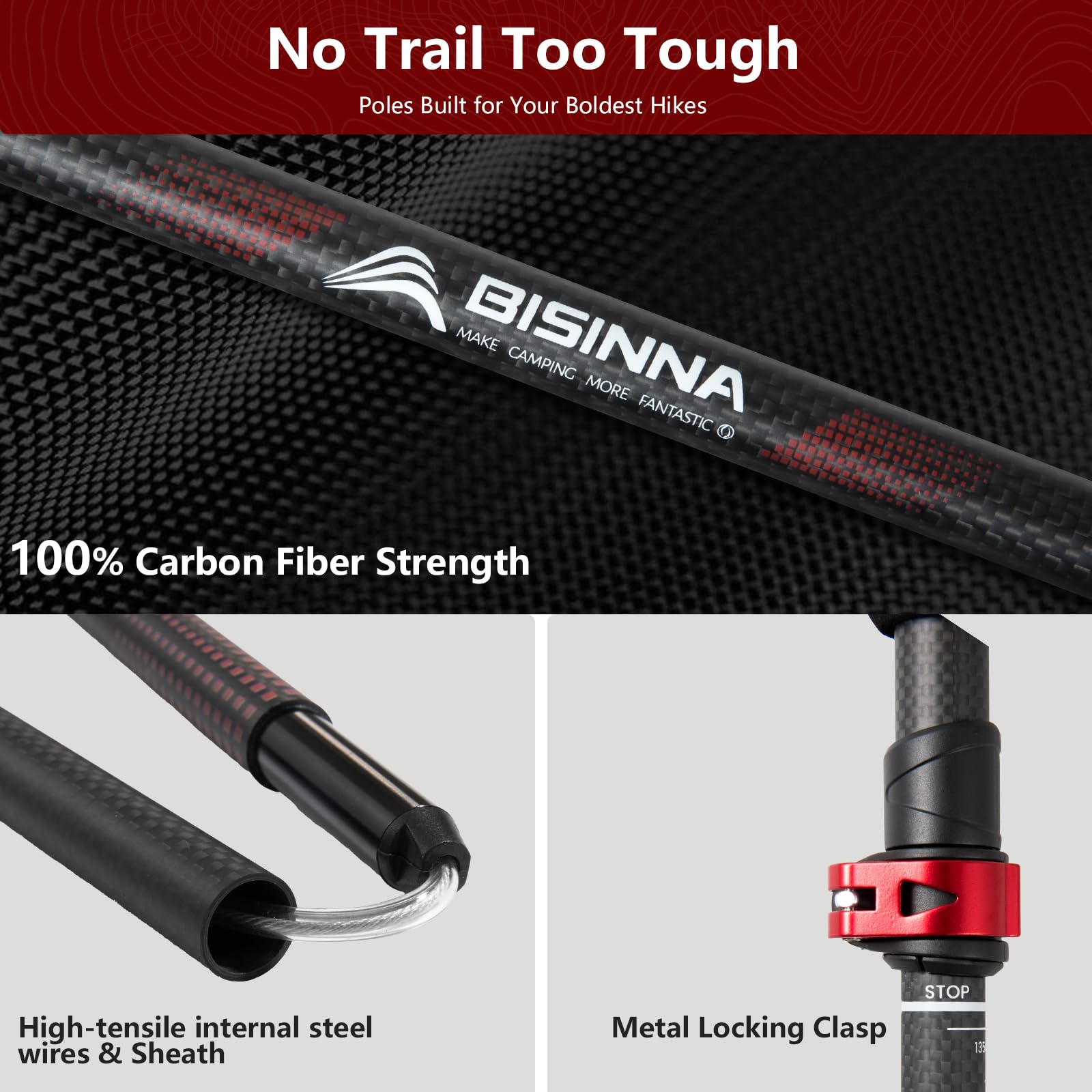 BISINNA tungsten-carbide tips with modular accessories for rugged terrain.