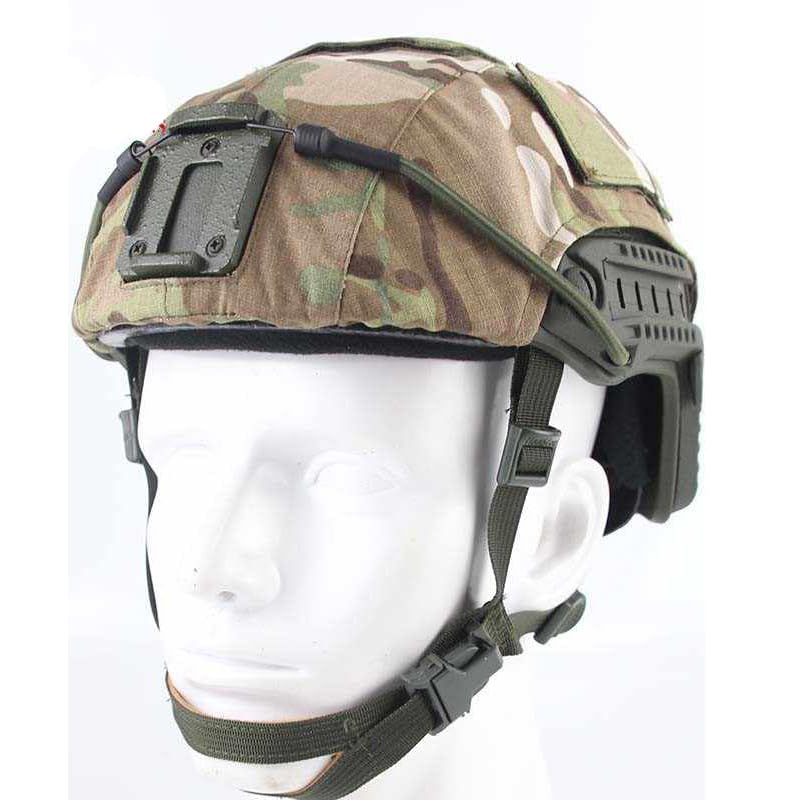 BisuGear 6B47 camouflage Velcro cover attached for quick concealment