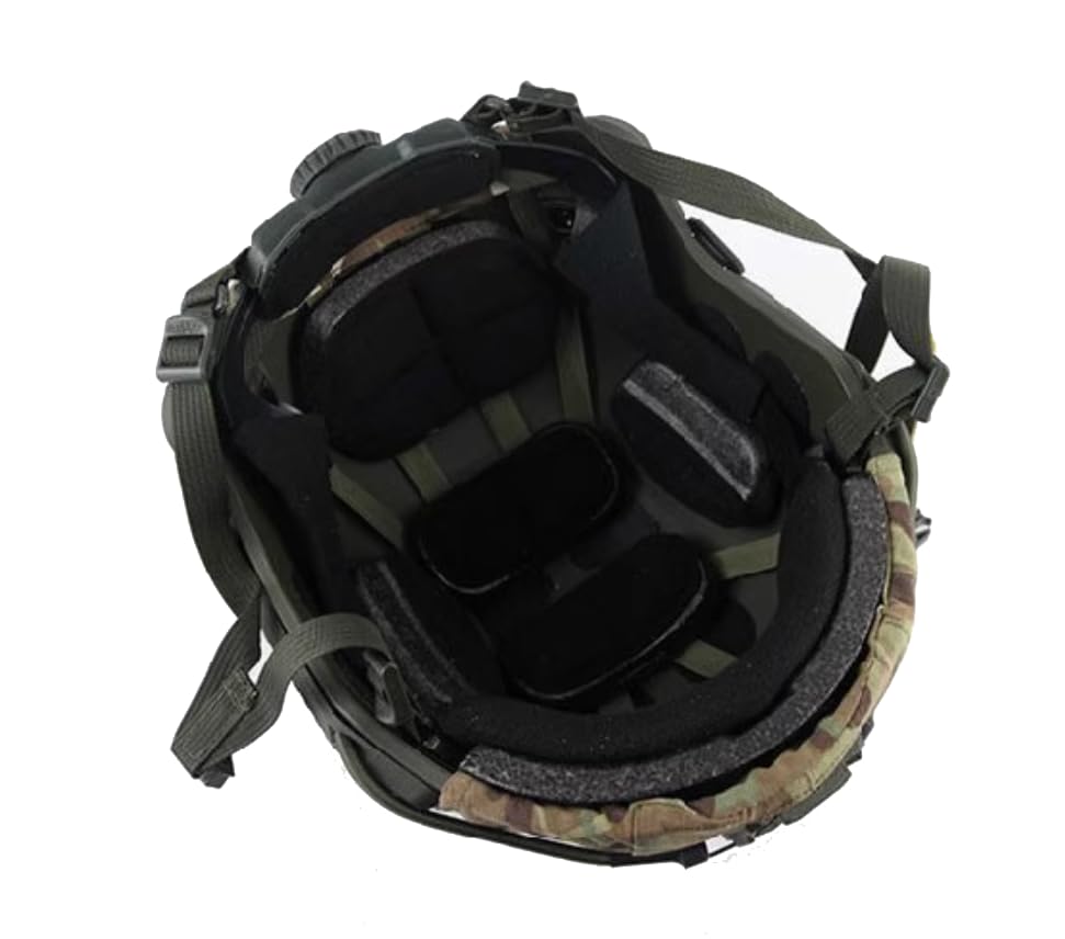 BisuGear 6B47 inner velcro hooks secure helmet cloth