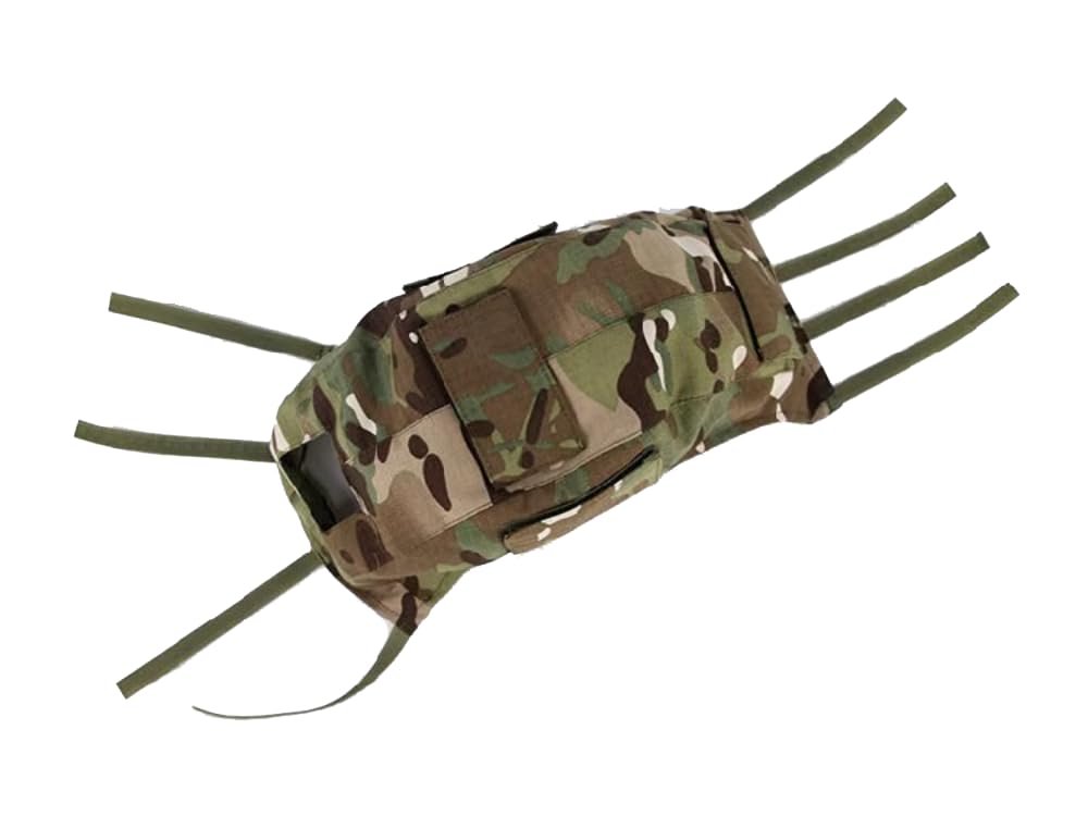 BisuGear 6B47 interior velcro positions demonstrate easy patch mounting