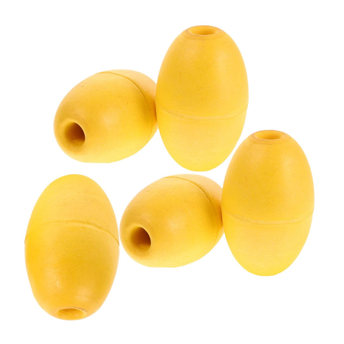 BIUDECO oval water float acting as anchor buoy for kayak stability during mooring