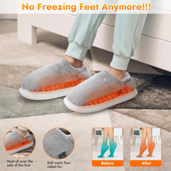 Biupky heated slippers highlight a 5000mAh battery delivering hours of warmth.