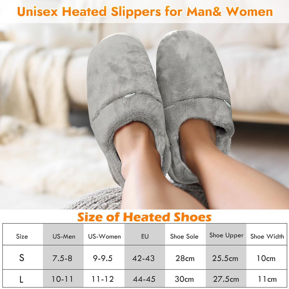 Biupky heated slippers present as a thoughtful winter gift idea.
