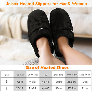 Biupky heated slippers outdoor-ready design for porch and errands.