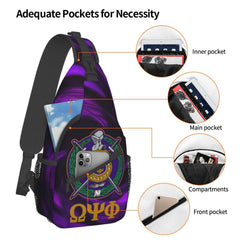 Bixinboy Psi Phi sling bag ideal for daily commute with compact size