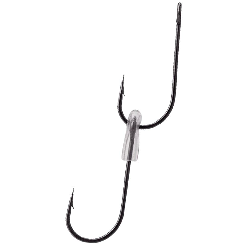BKK AEW-9122 trailer hook mounted on a spinnerbait during a retrieve.