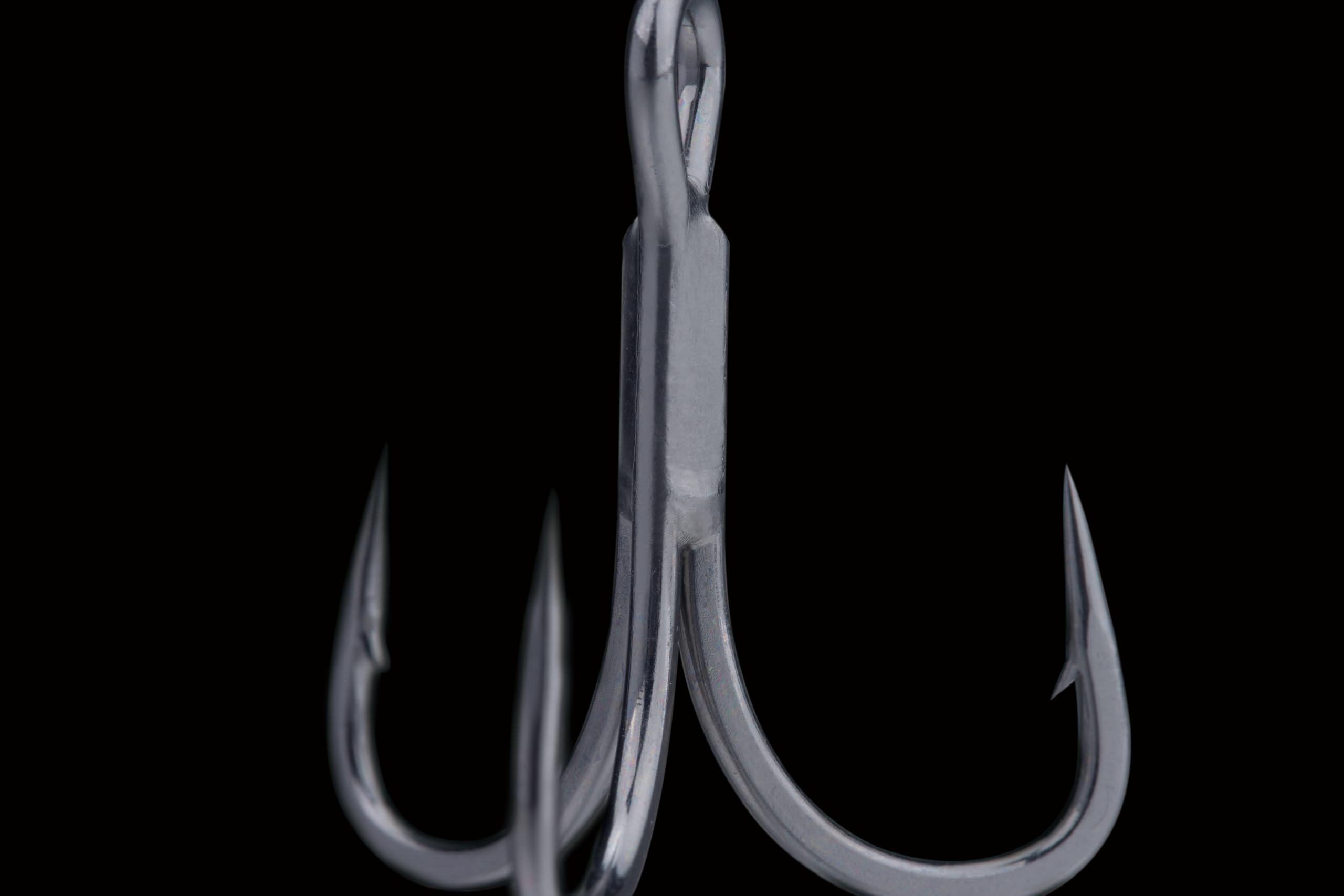 BKK FANGS-63 treble hook osaughnessy bend for secure hookups