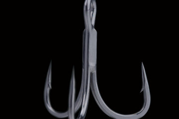 BKK Fangs 63 treble hook oshaughnessy bend supports reliable lure action in saltwater
