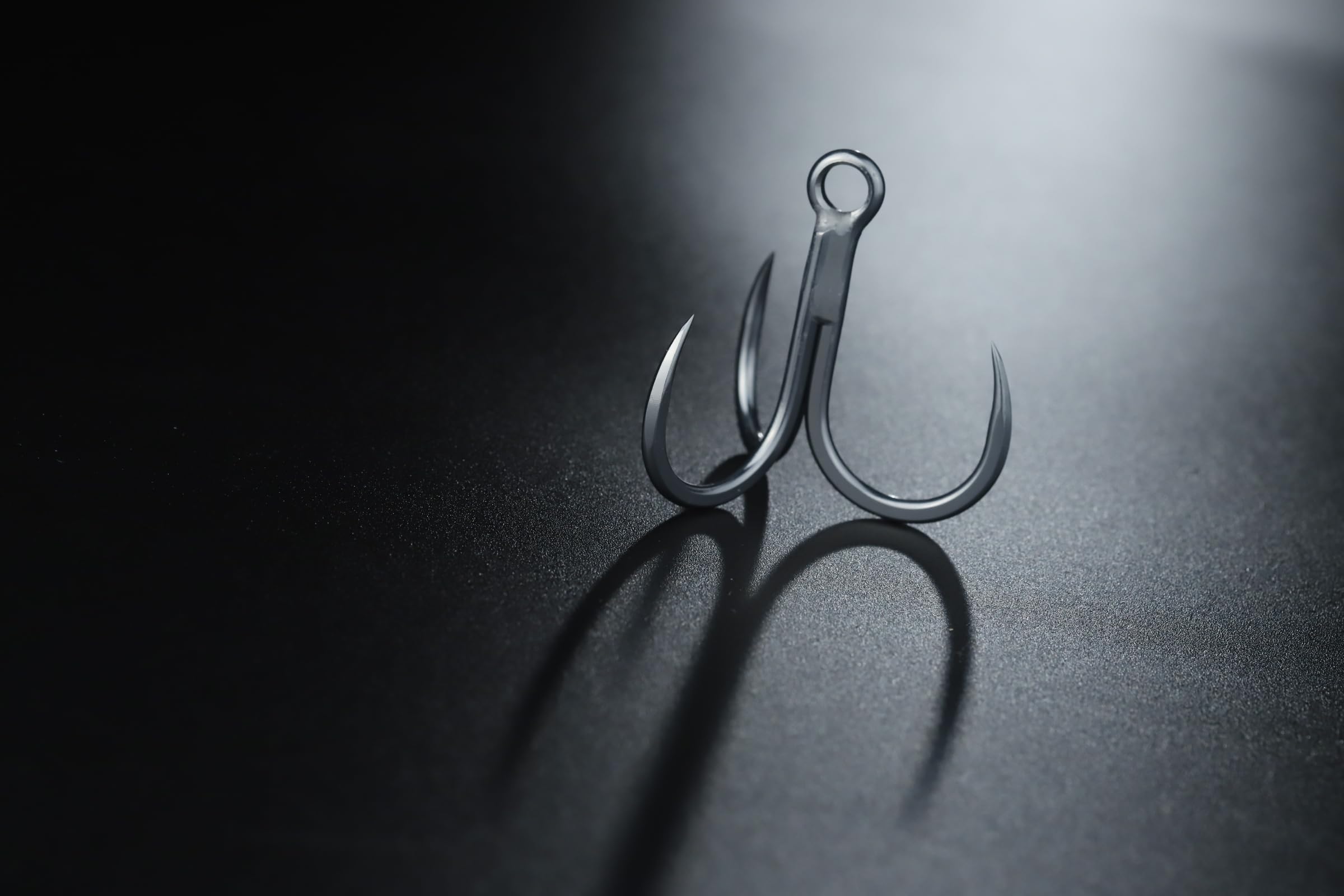 Saltwater coated GT-REX Barbless Treble Hook 6/0 with Slim-Ring Technology