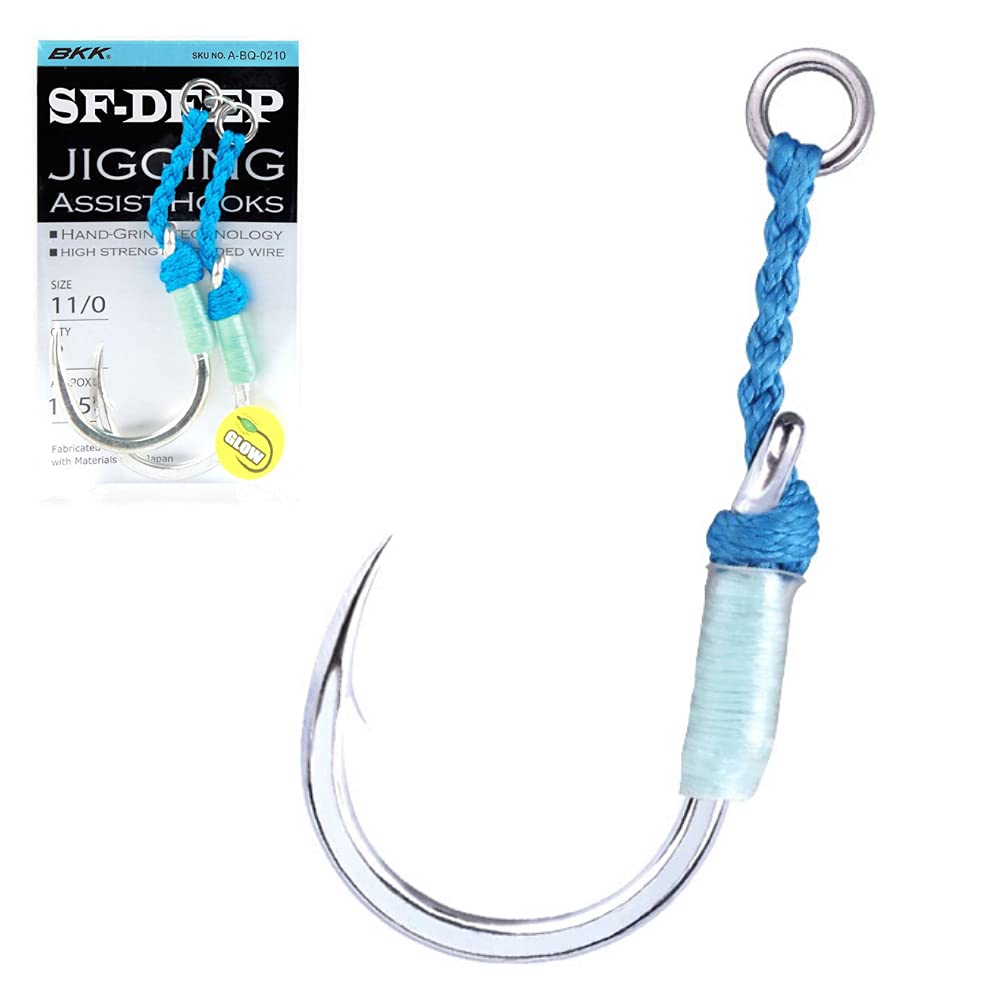 BKK A-EJ-8924 SF Deep hook ready for heavy jigging with 12/0 size