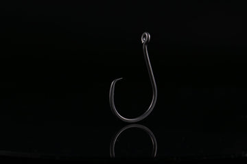BKK Hybrid Inline Heavy Circle hook-point closeup showing needle point for easier penetration