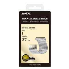 BKK Lonediablo bright-tin coating provides strong corrosion resistance in saltwater.