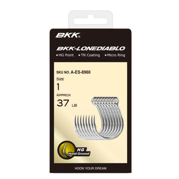 BKK Lonediablo hand-ground point enables precise penetration in tough bites