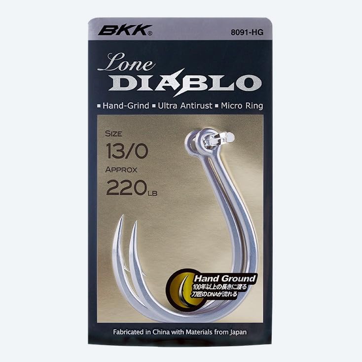 BKK Lonediablo strong-weight ratio enhances lure balance
