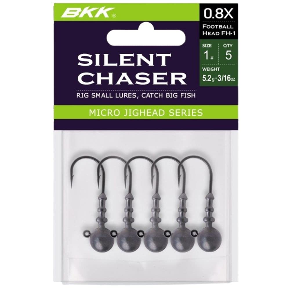 BKK Lures A-EA-2030 Silent Chaser head detail shows precise 3/8oz design.