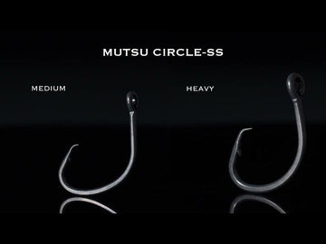 BKK MUTSU Circle Heavy-SS Hook needle point enables secure penetration