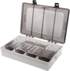 BKK OCD Tackle Box interior with adjustable compartments for flexible organization