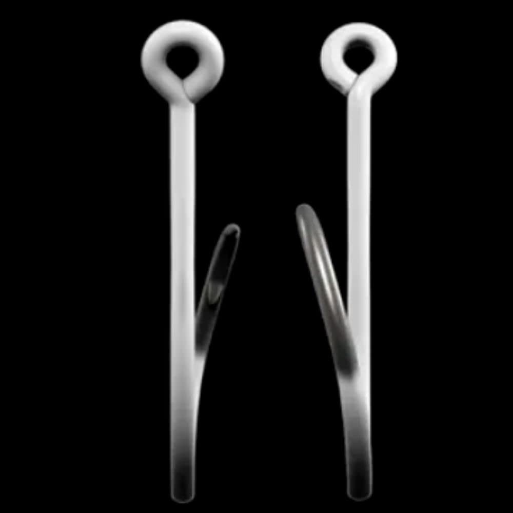 BKK Offset Heavy Circle Glow Hook 9/0 hand-inspected quality for dependable performance.
