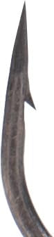 Cold forged shank on BKK hook enhances durability in rugged conditions