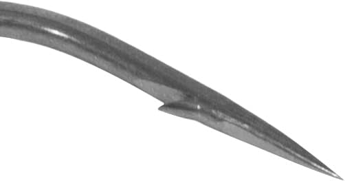 Z-bend enables faster rigging on BKK Offset Worm WG-1 for efficient setups.