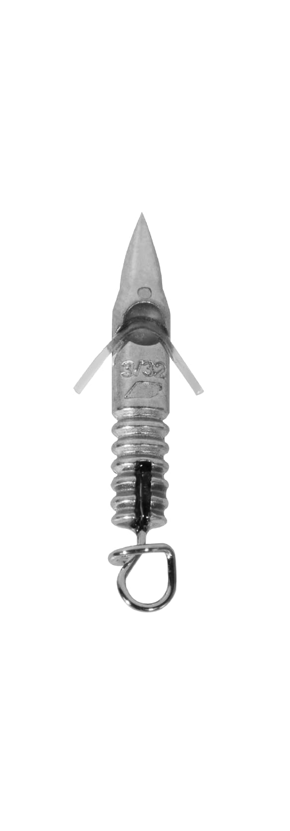 Spring attachment point of BKK Permalock TG Nail Keeper enabling quick weight replacement and strong connection