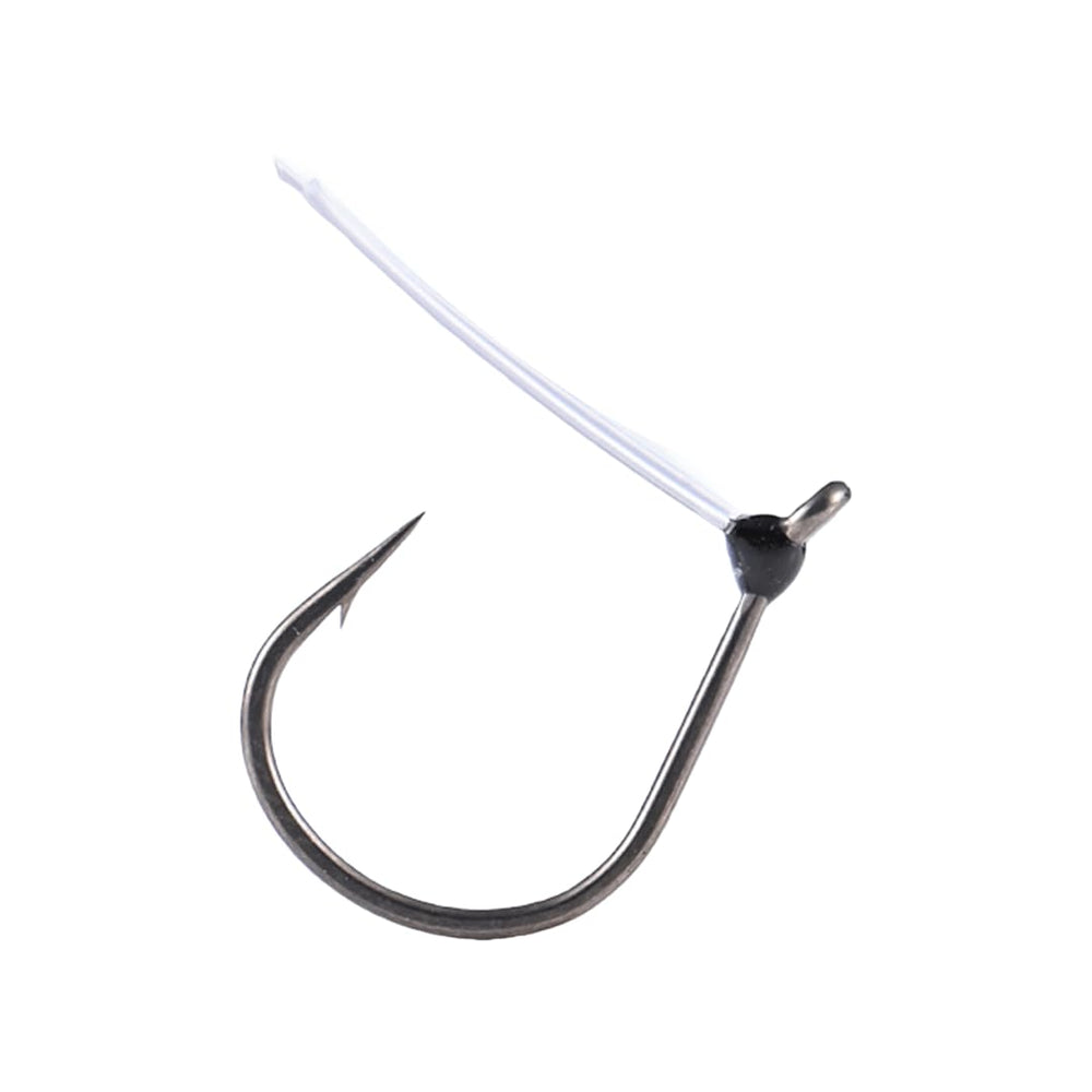 BKK Predator W.G. weedless hook size 4 ready for weed-free casting.