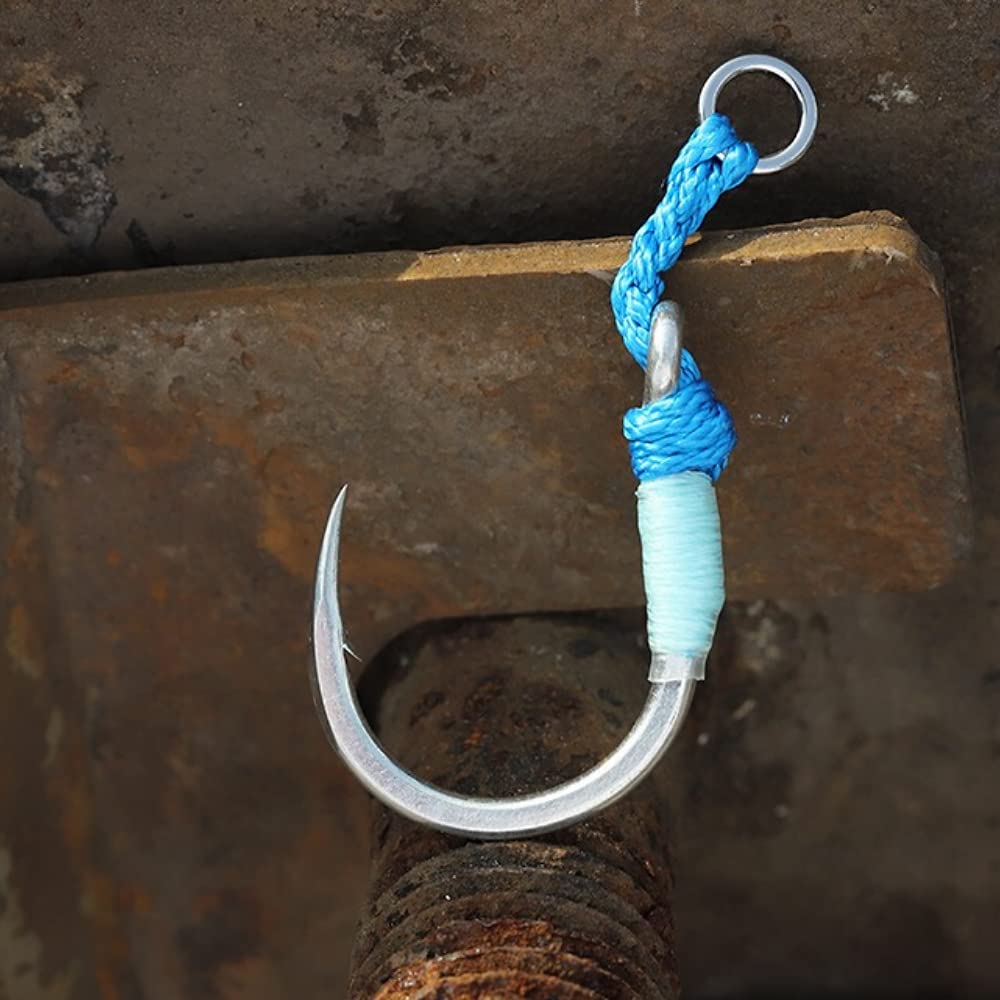 BKK Sea Ranger+ A-EJ-8922 deep jig with soft assist cord.