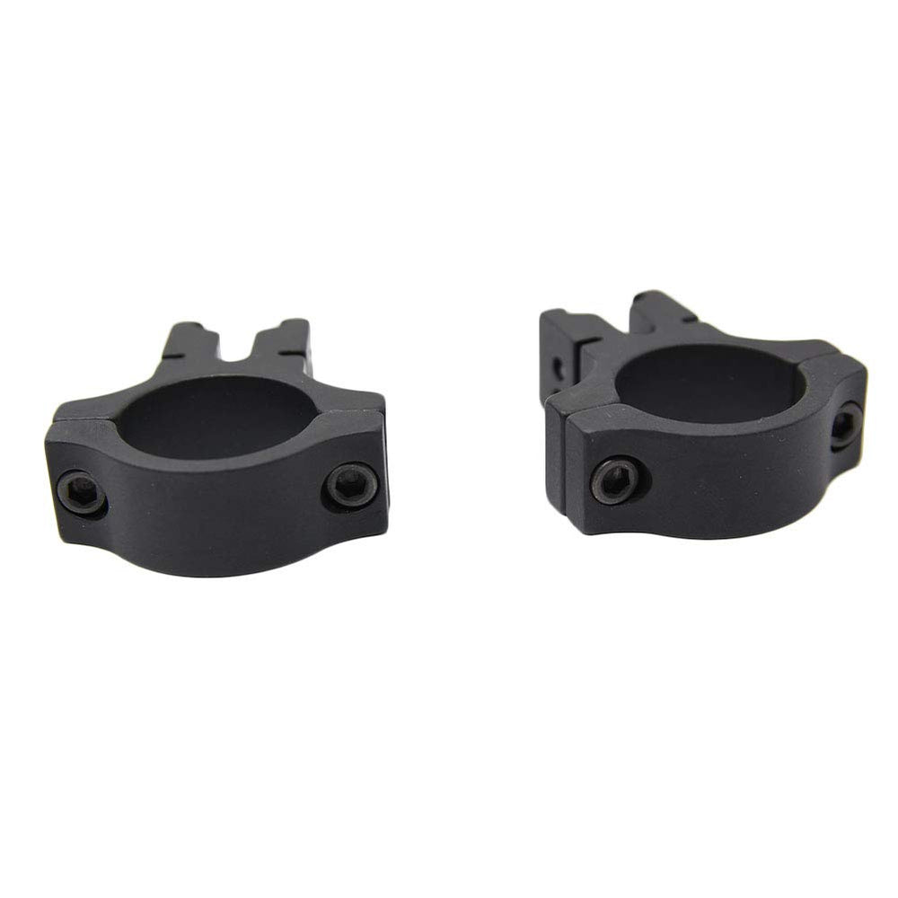 0.60-inch height provides scope clearance above the rail.